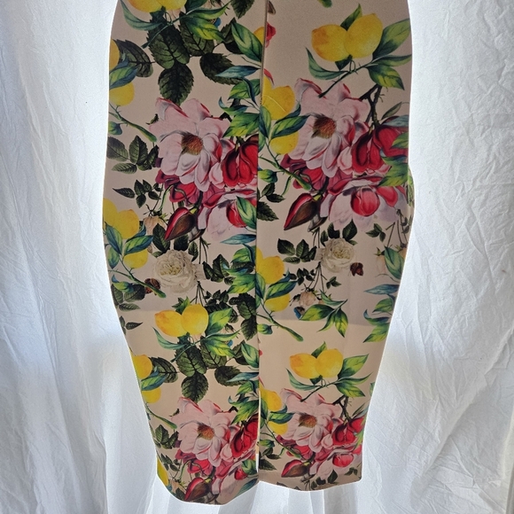 Beautiful Lemon Rose Dress - Picture 9 of 12